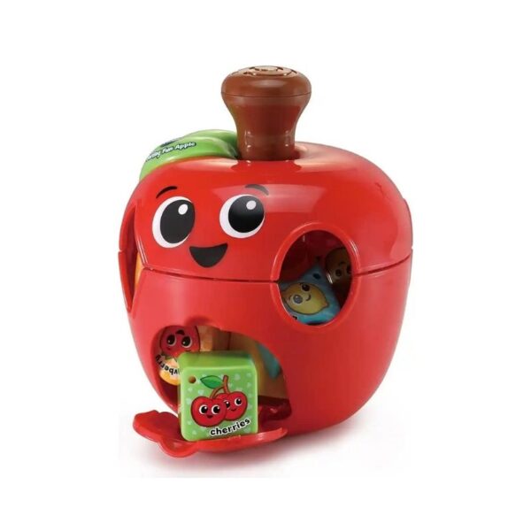 Colorful Vtech Sorting Fun Apple toy with various shapes for children to sort and learn about colors and shapes
