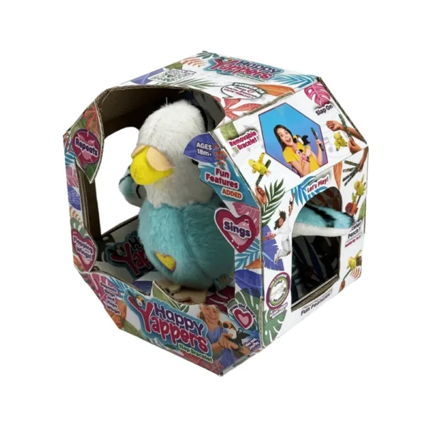 Happy Yappers S2 Parrott Turquoise – 9404