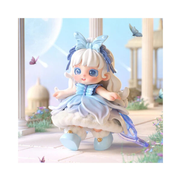 Jotoys Miana blind box from The Sleeping Castle Series featuring a whimsical character design and vibrant colors