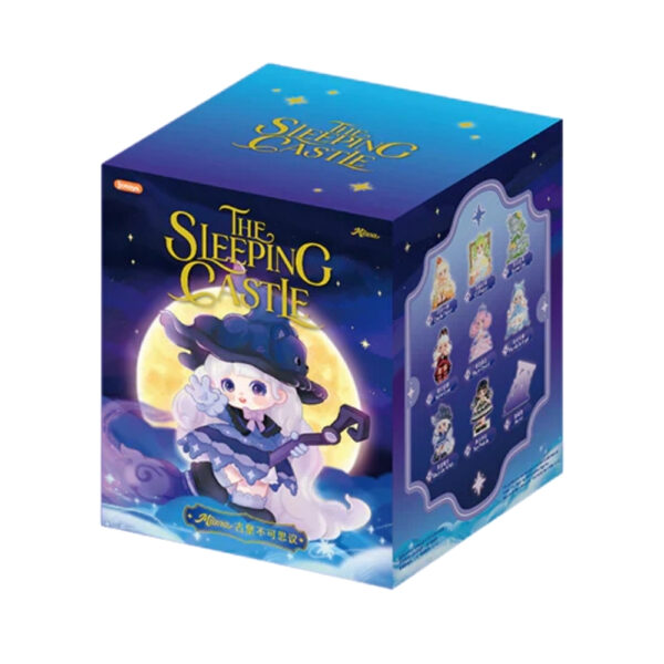 Jotoys Miana blind box from The Sleeping Castle Series featuring a whimsical character design and vibrant colors