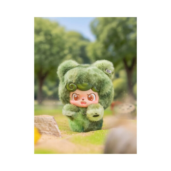 Plush pendant from Jotoys QKid Outdoor Activities Series, featuring a colorful design in a blind box packaging