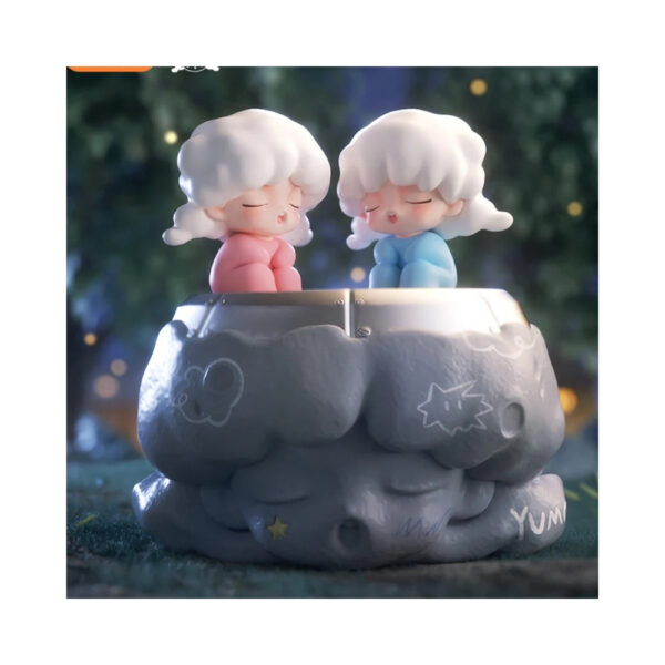 Jotoys Yumo Dreamcore Island Series Blind Box featuring colorful, whimsical characters in a decorative packaging