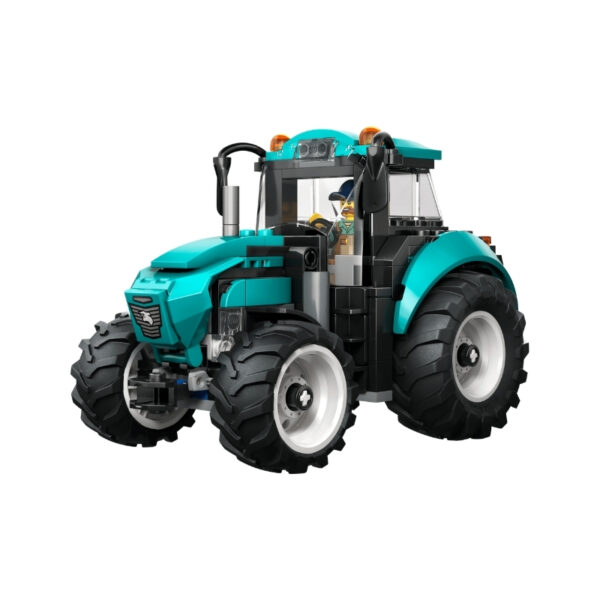 LEGO Tractor building toy from the City series, includes a minifigure and farm-themed accessories for children 6+