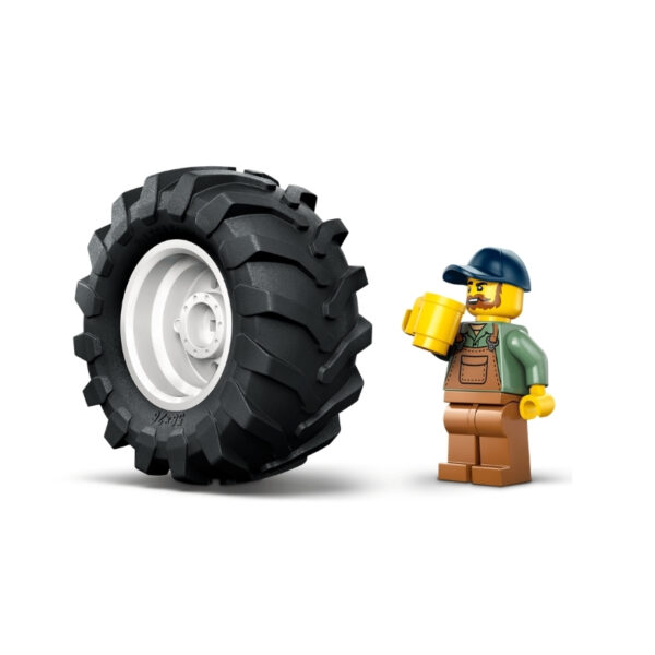 LEGO Tractor building toy from the City series, includes a minifigure and farm-themed accessories for children 6+