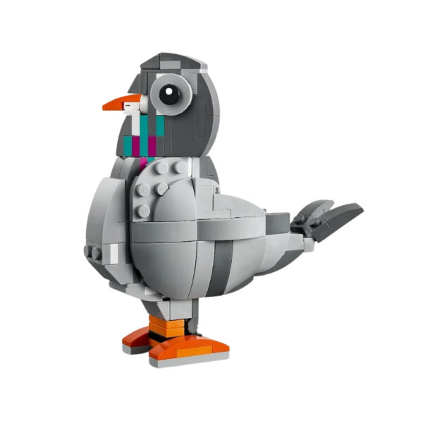 LEGO Creator 31163 set featuring a playful cat model, showcasing vibrant colors and adjustable features for imaginative play