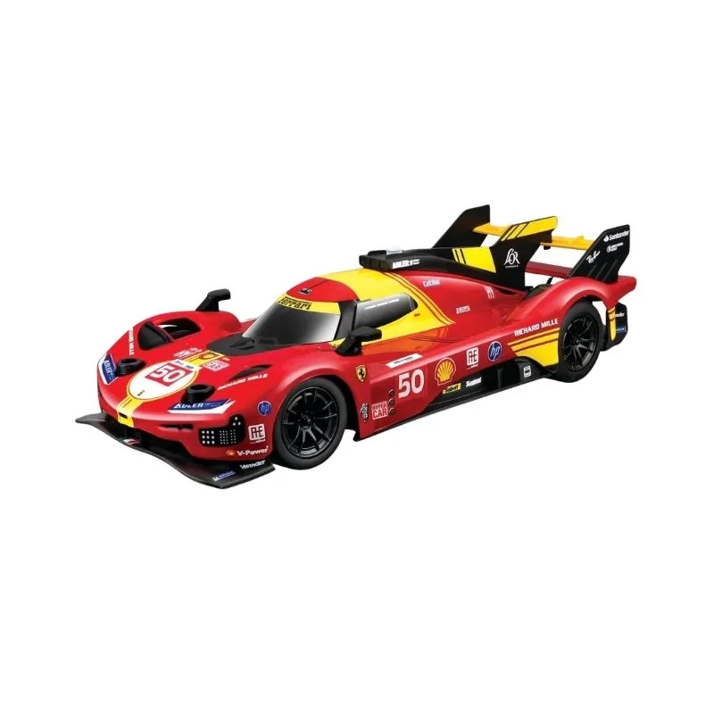 Maisto 1:24 scale model of the Ferrari 499P, celebrating its 2024 Le Mans Championship victory as an endurance racer