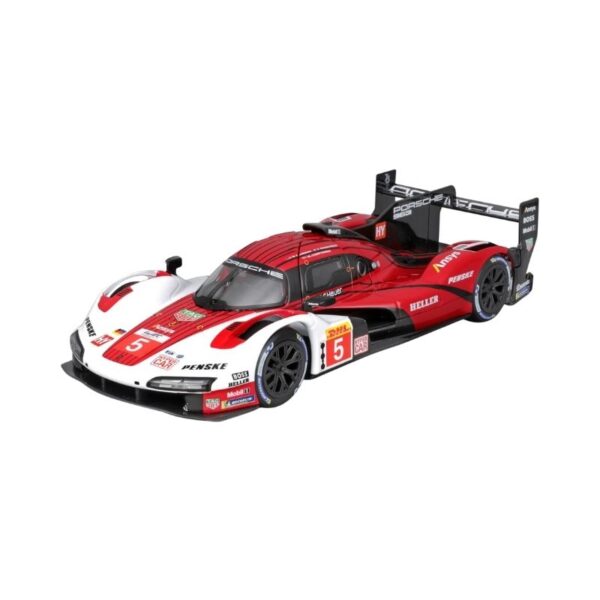 Maisto 1:24 scale RC model of a Porsche 963 Endurance Racer, showcasing detailed design and vibrant colors