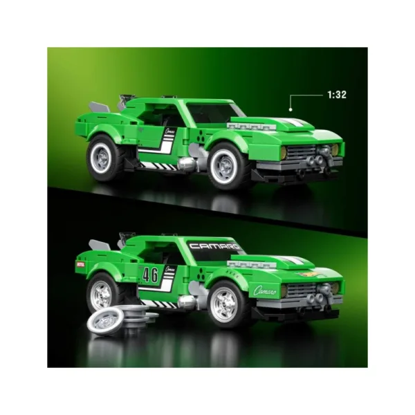 Mattel Brick Shop Hot Wheels Speed Camaro (TGT) – JFT16