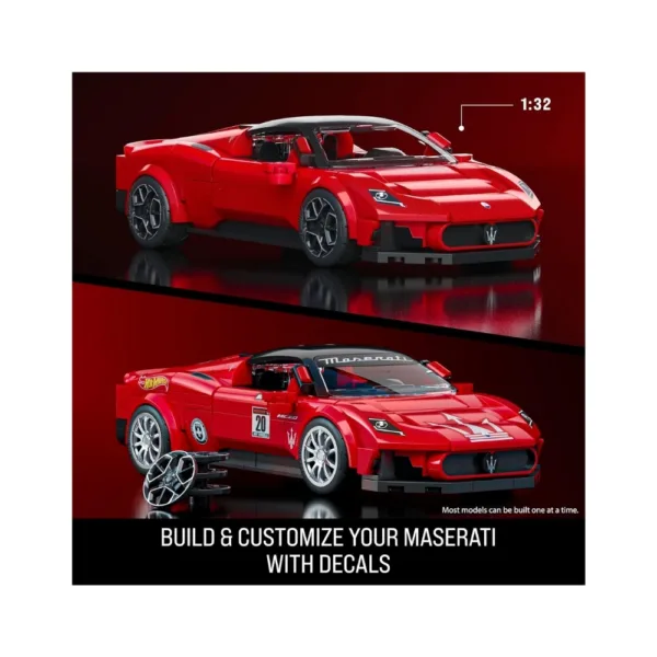 Mattel Brick Shop Hot Wheels Speed Maserati (WMT) – JFR90