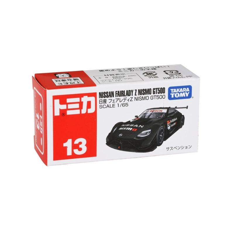 Takara Tomy Tomica Fairlady Z Nismo GT500 – TT-188704-3 Takara Tomy Tomica model of a Fairlady Z Nismo GT500, showcasing detailed design and vibrant colors