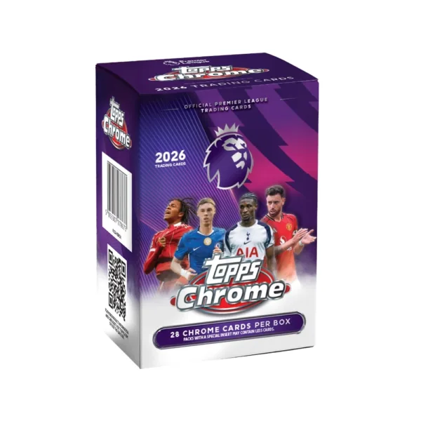 Topps Premier League Chrome 2026 Value Box – 8673