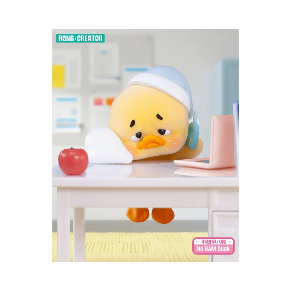 Upset Duck Status Display Duck Blind Box – UP-00843-5 Display of an upset duck status in a duck blind box, showcasing the duck's displeasure in a natural setting