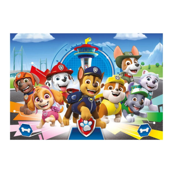 Clementoni Paw Patrol jigsaw puzzle featuring 30 colorful pieces, ideal for young fans of the animated series