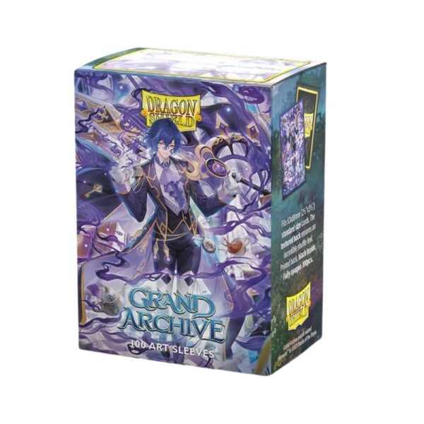 Dragon Shield Matte Art Sleeves featuring Grand Archive Ciel Mirage's Grave design, packaged in a set of 100 sleeves