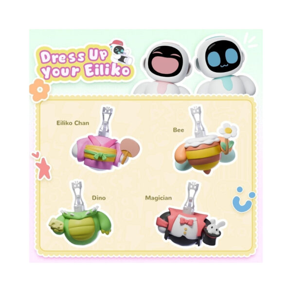 Eiliko Swappable Themed Bodies SpinKit, showcasing colorful, interchangeable designs for creative customization