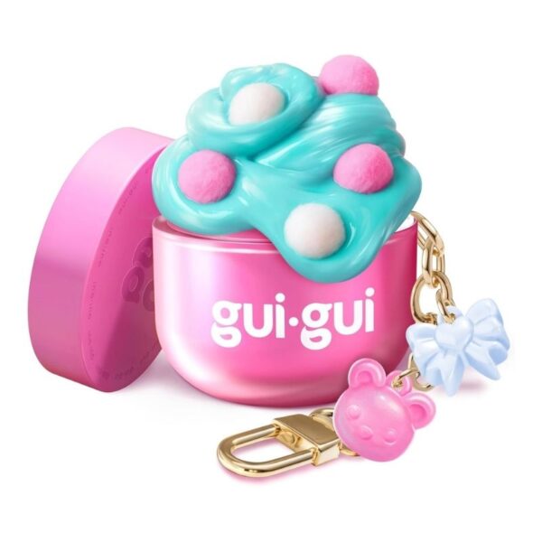 Mini single pack of Gui Gui slime, featuring vibrant colors and a smooth, stretchy texture for sensory play