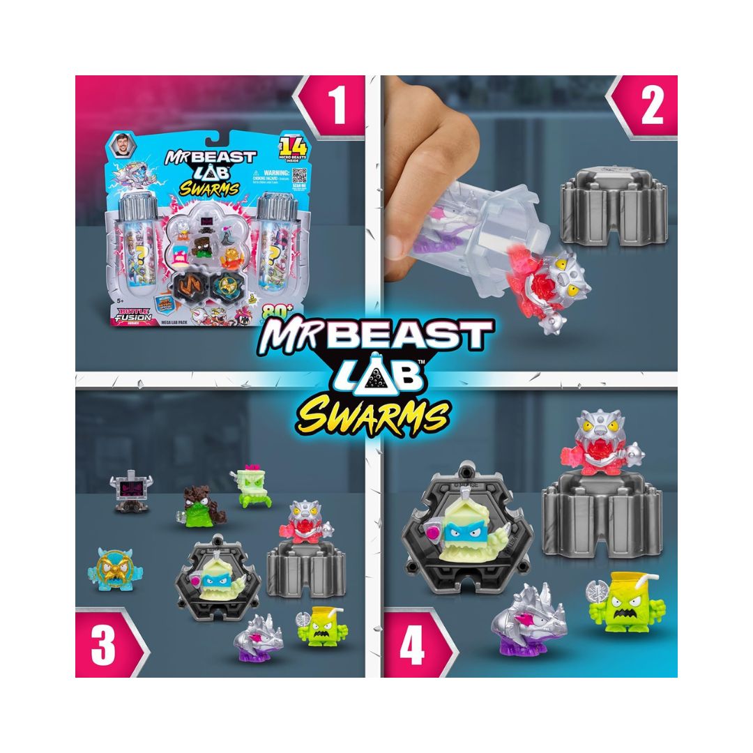 MRBEAST LAB SWARMS S4 MEGA LAB 14PK AST 2 – 2
