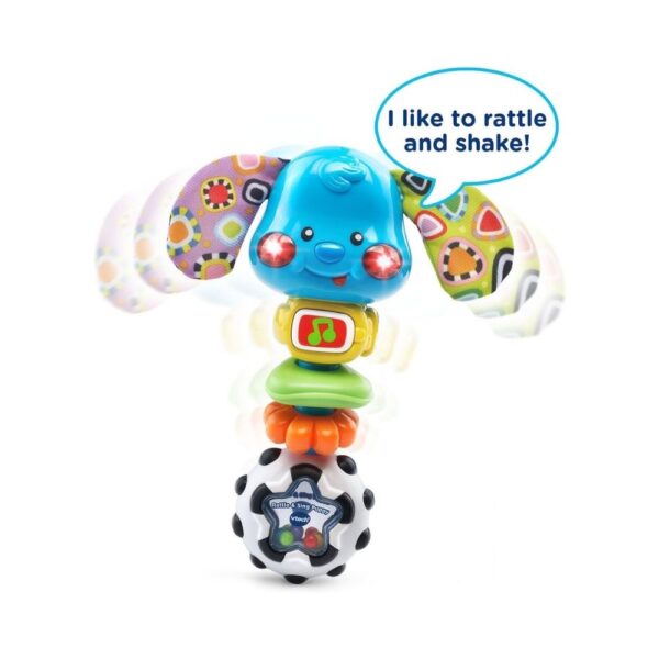 Colorful Vtech singing puppy toy with lights, designed for interactive play and engagement for young children