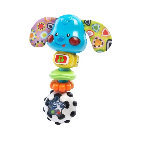 Colorful Vtech singing puppy toy with lights, designed for interactive play and engagement for young children