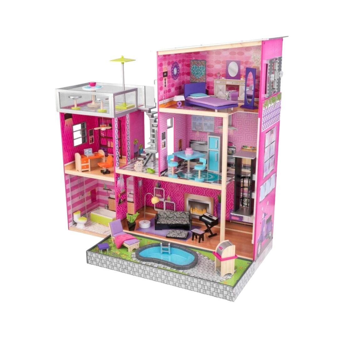 kidkraft Uptown Dollhouse-4