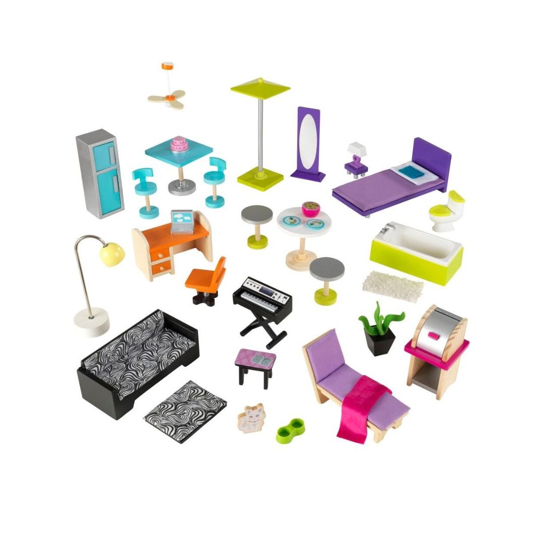 kidkraft Uptown Dollhouse-6
