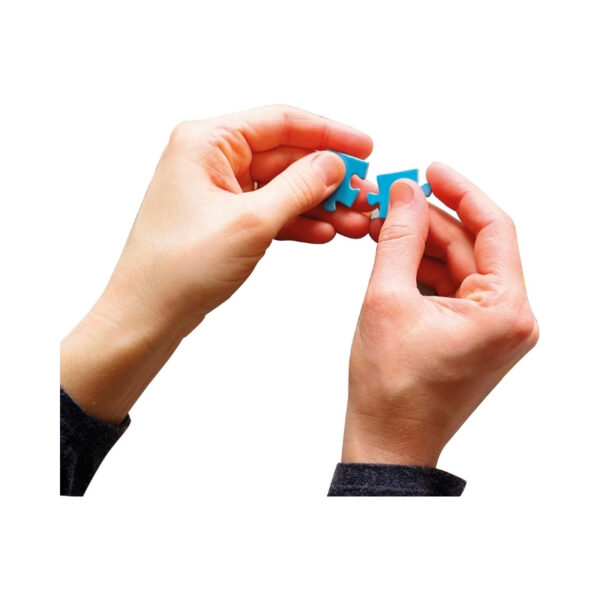 Disney Frozen puzzle featuring 104 pieces, showcasing beloved characters in a colorful winter scene