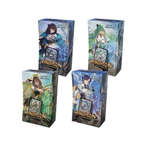 Grand Archive Radiant Origins Pantheon Deck, featuring one random card from the collection