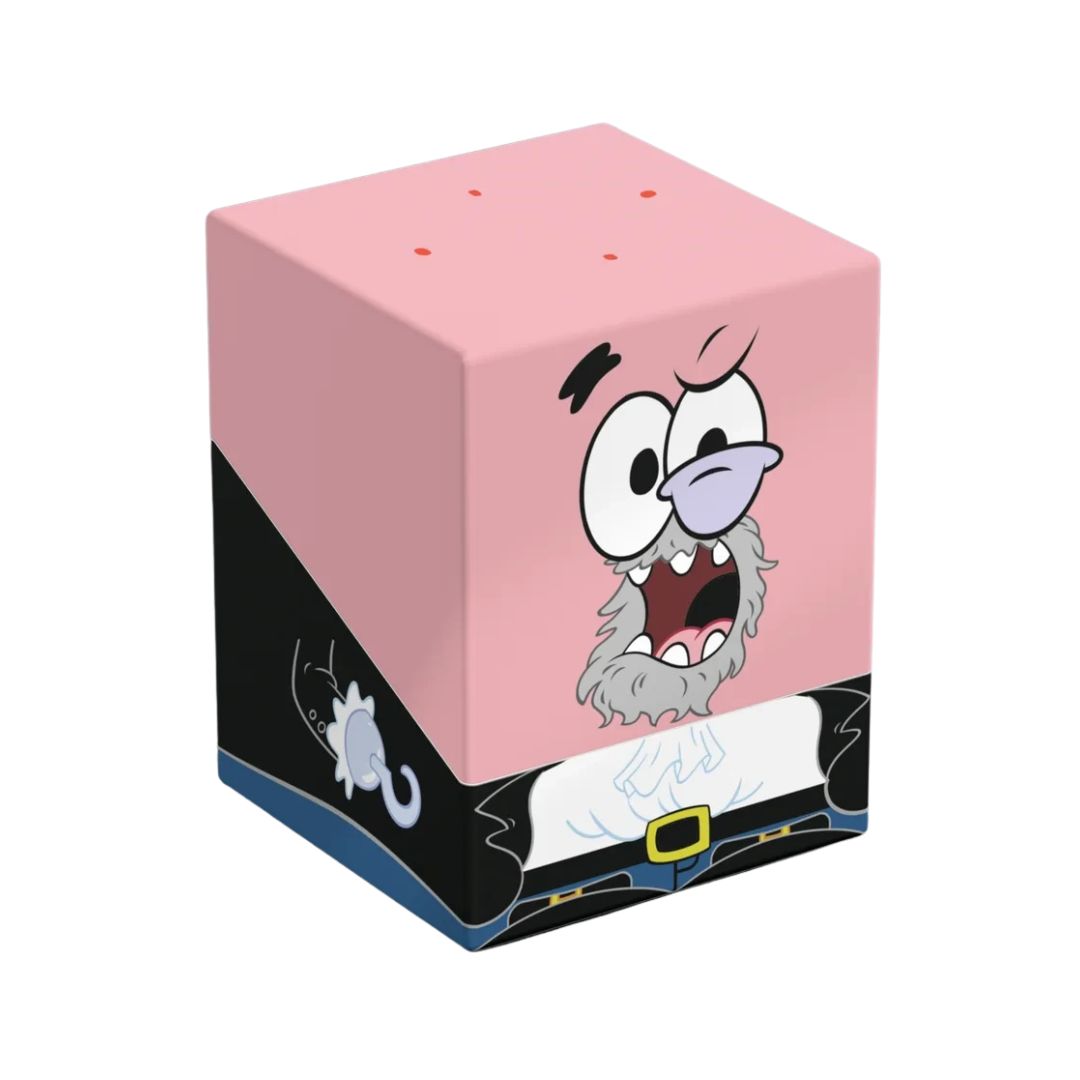 SQUAROE SPONGEBOB SQUAREPANTS-3 Pirate Patrick from Spongebob Squarepants, featuring a pirate hat and eye patch, stands confidently with a playful expression.