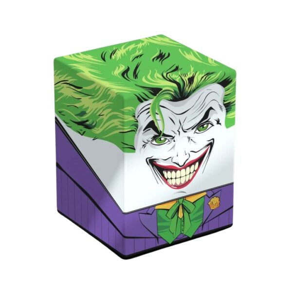 Squaroe Batman: Gotham City figure depicting The Joker, showcasing intricate details and a colorful design.
