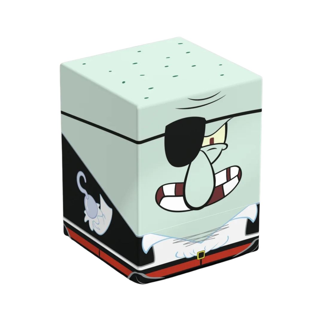 UGD Squaroe Spongebob-2 Pirate Squidward from Spongebob Squarepants, featuring a pirate hat and eyepatch, with a whimsical expression.