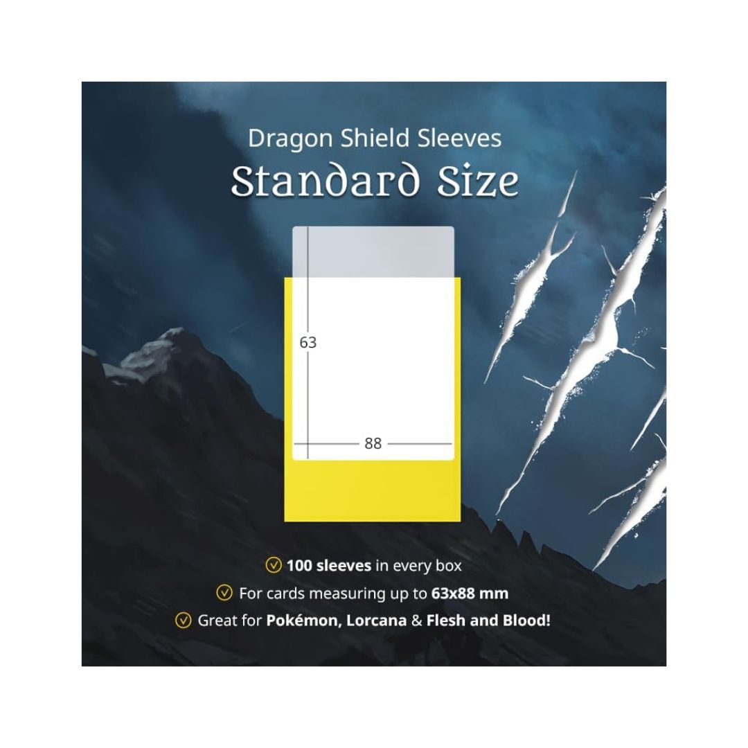 Dragon Shield Standard Sleeves - Crimson (100 Sleeves) AT-10021 - Image 9