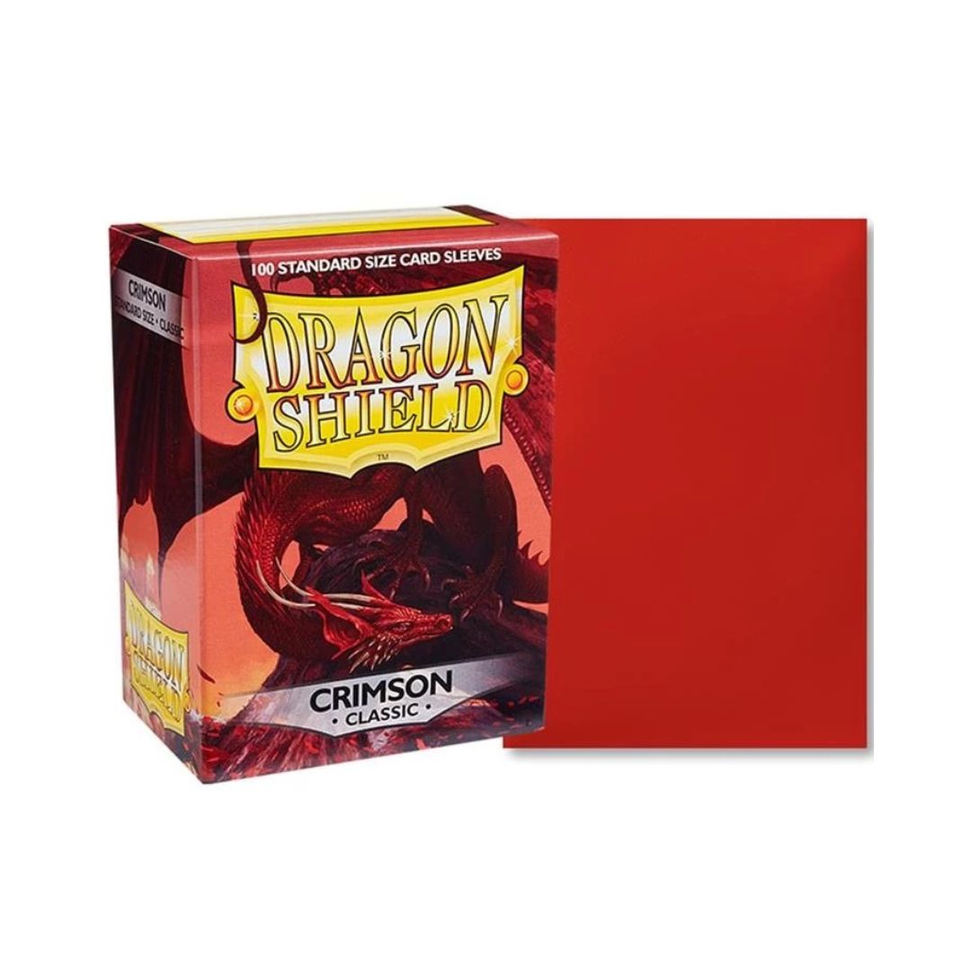 Dragon Shield Standard Sleeves - Crimson (100 Sleeves) AT-10021 - Image 4