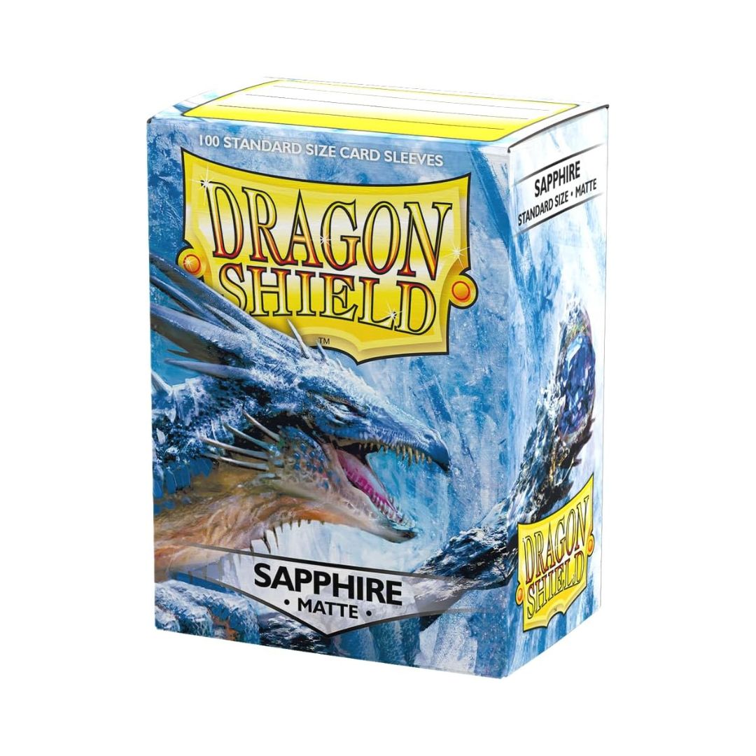 Dragon Shield Standard Sleeves – Matte Sapphire (100 Sleeves) AT-11028