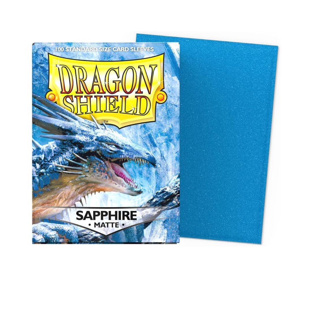 Dragon Shield Standard Sleeves - Matte Sapphire (100 Sleeves) AT-11028 - Image 2