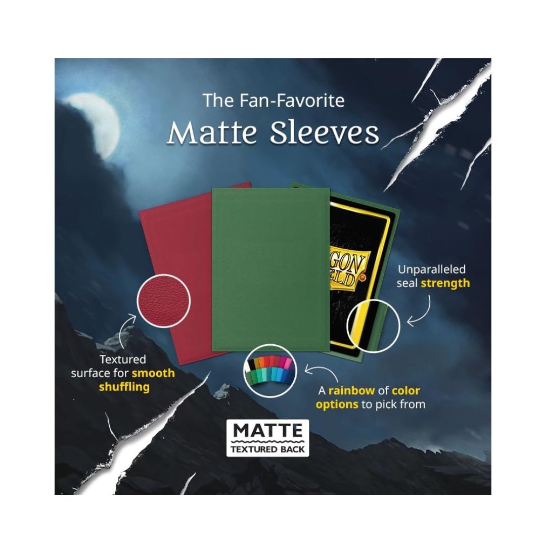 Dragon Shield Bustine Protettive Standard - Matte Amethyst (100 bustine) AT-11060 - Image 6