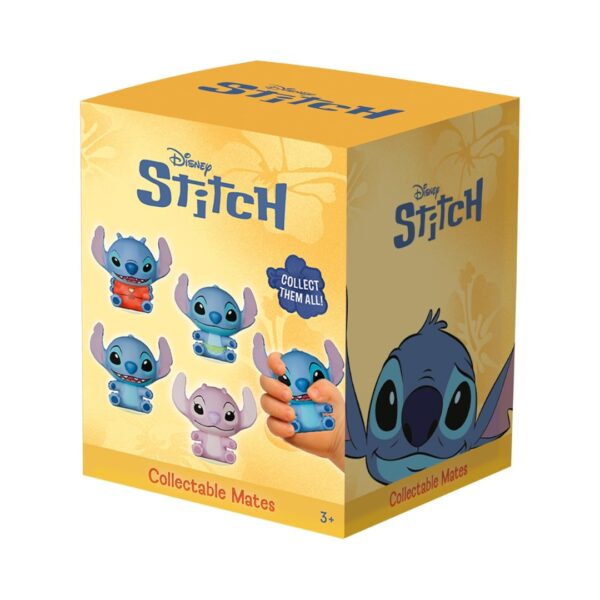 Eolo Disney Stitch Coll Mates collectible figure assortment featuring various designs of the beloved character Stitch.