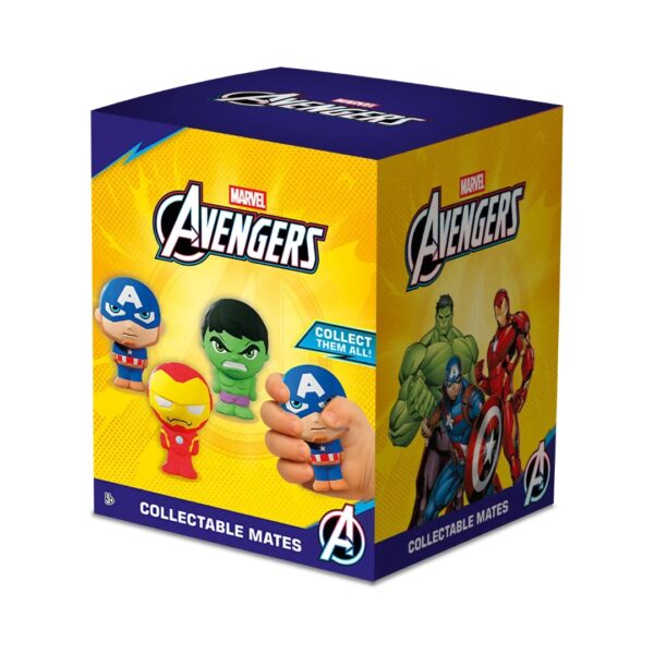 Collectible Eolo Marvel Avengers figure assortment featuring various characters from the Marvel universe.