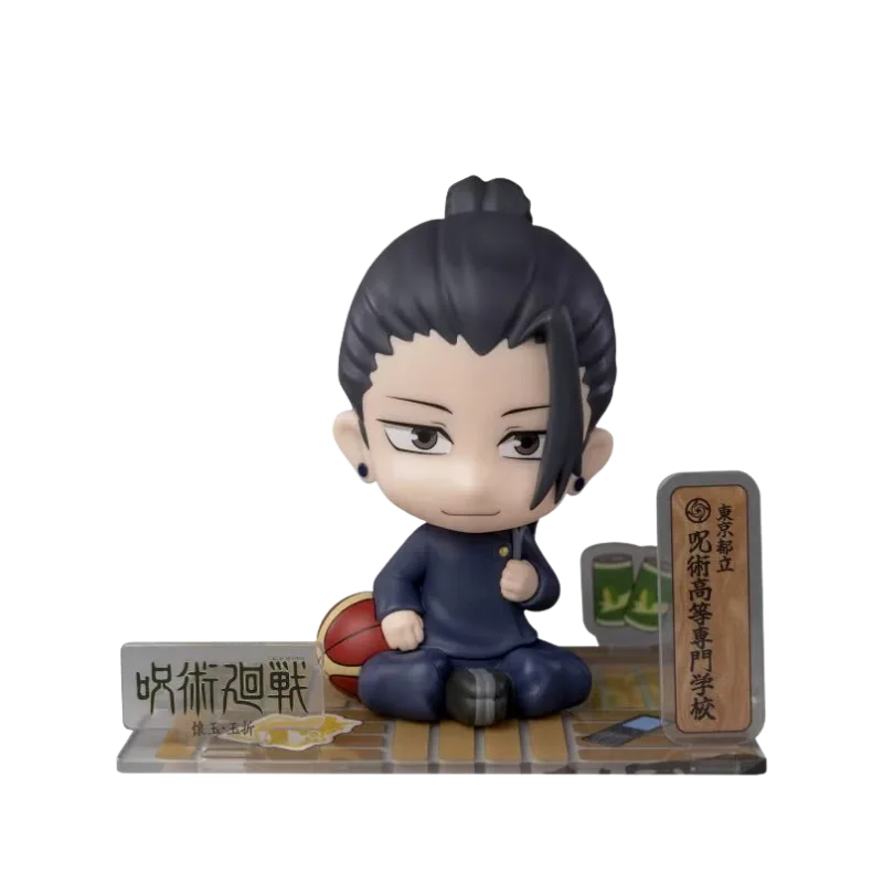 Jujutsu Kaisen 2 Geto figure displayed on a stand, showcasing intricate details and vibrant colors
