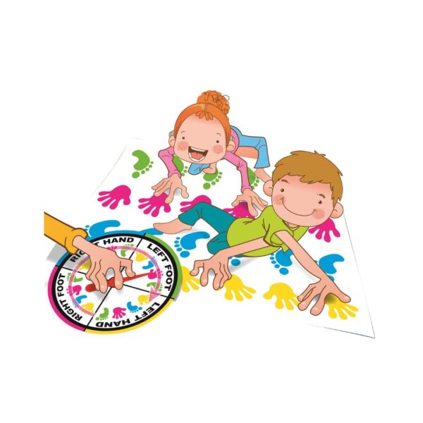 Hi5 SGL Tangle & Tumble Game with bright, interlocking pieces designed for fun and interactive gameplay.