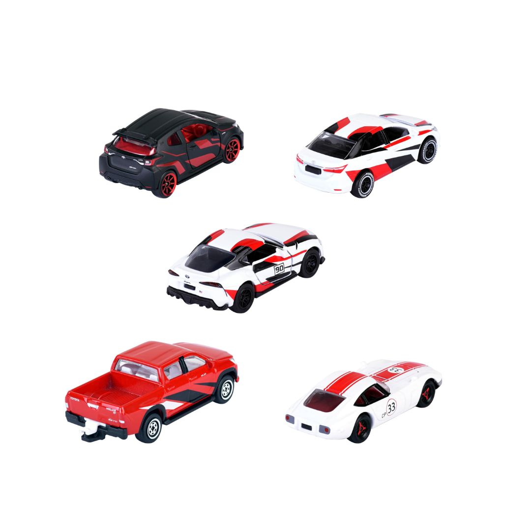 Majorette Toyota Racing Cars Japan Edition 5 Pieces - 8502105003 - Image 2