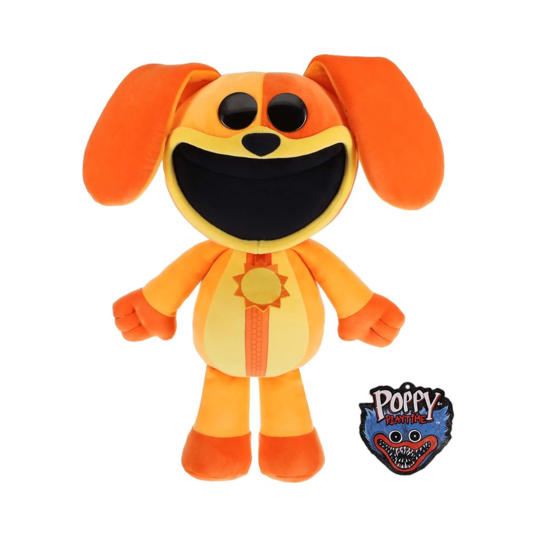 POPPY PLAYTIME - Giant Plush - DogDay - 1 Giant plush toy of DogDay from Poppy Playtime, featuring vibrant colors and a friendly expression.