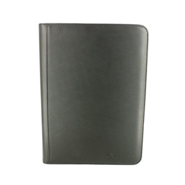 Phoenix Zip Album Deluxe 360 Cards For Toploader Black – 69107