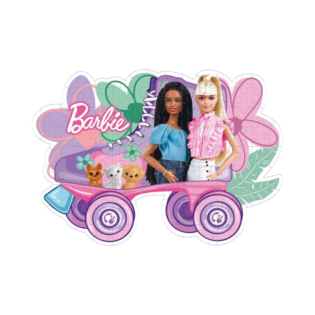 Clementoni Barbie Skate Deluxe Puzzle 104 pcs - 27164 - Image 2