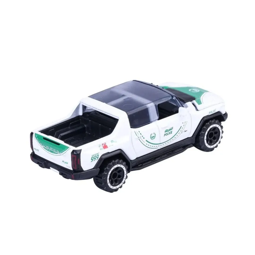 Majorette GMC Hummer EV Dubai Police Single Pack Die-Cast Car - 8503101000B47 - Image 4