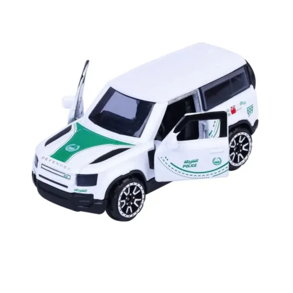 Majorette Deluxe Series Land Rover Defender Dubai Police Die-cast Car – 8503101000C47