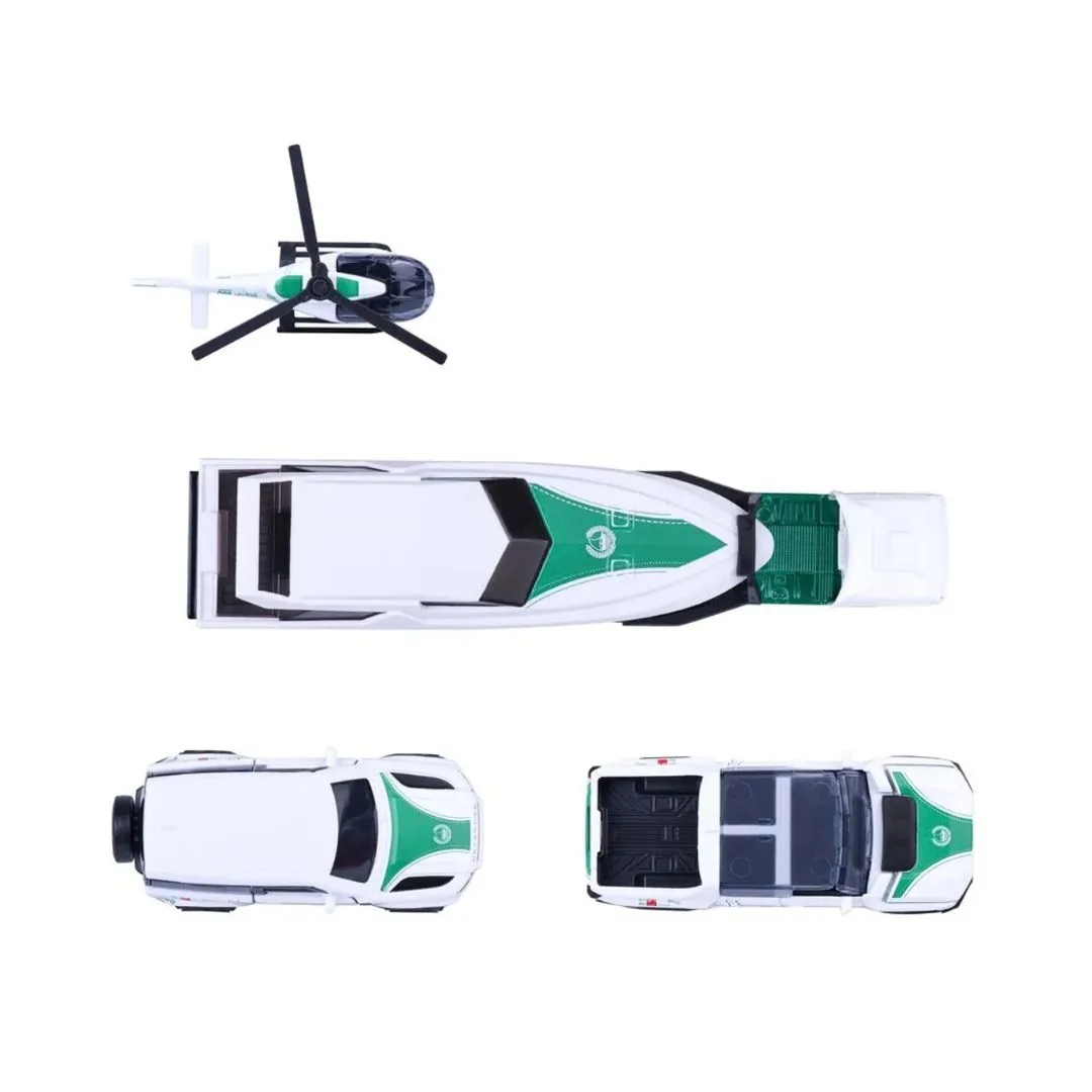 Majorette Dubai Police Force Die-Cast Super Car Gift Set - 8503105001B47 - Image 3