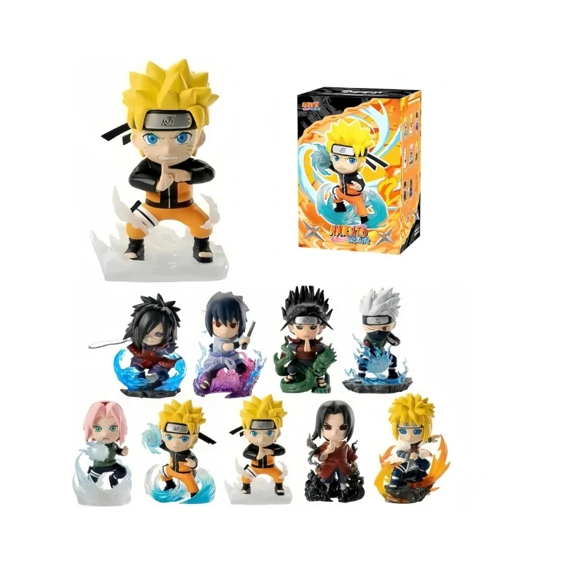 Blind box figure from Funism's Naruto Shippuden Chronicles, featuring characters from the Great Ninja War series