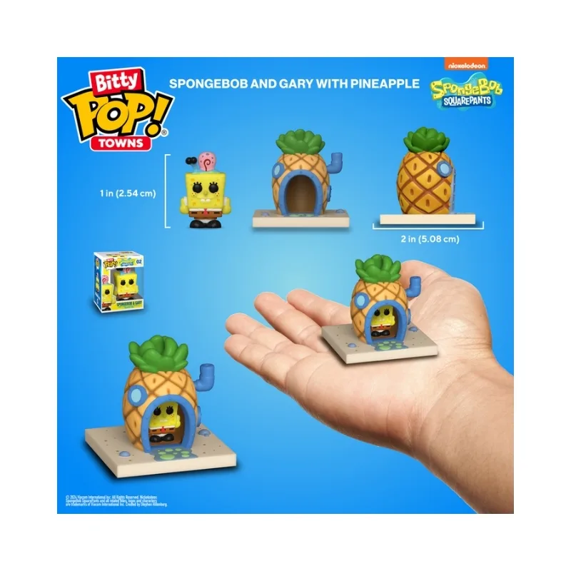 Funko Bitty Pop! Towns: Spongebob Spongebob at Home - FU83638 - Image 4