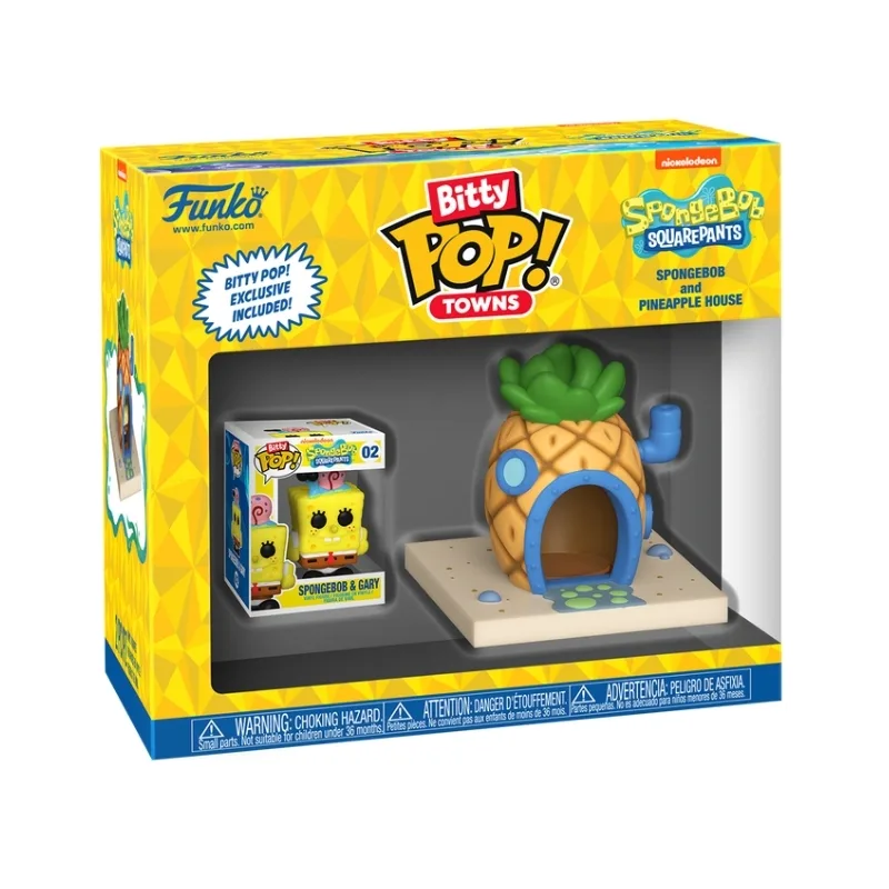 Funko Bitty Pop! Towns: Spongebob Spongebob at Home - FU83638 - Image 5