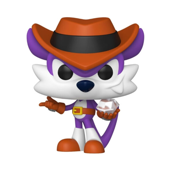 Funko Pop! figure of Sonic Fang The Hunter, featuring a stylized design with vibrant colors and a playful expression